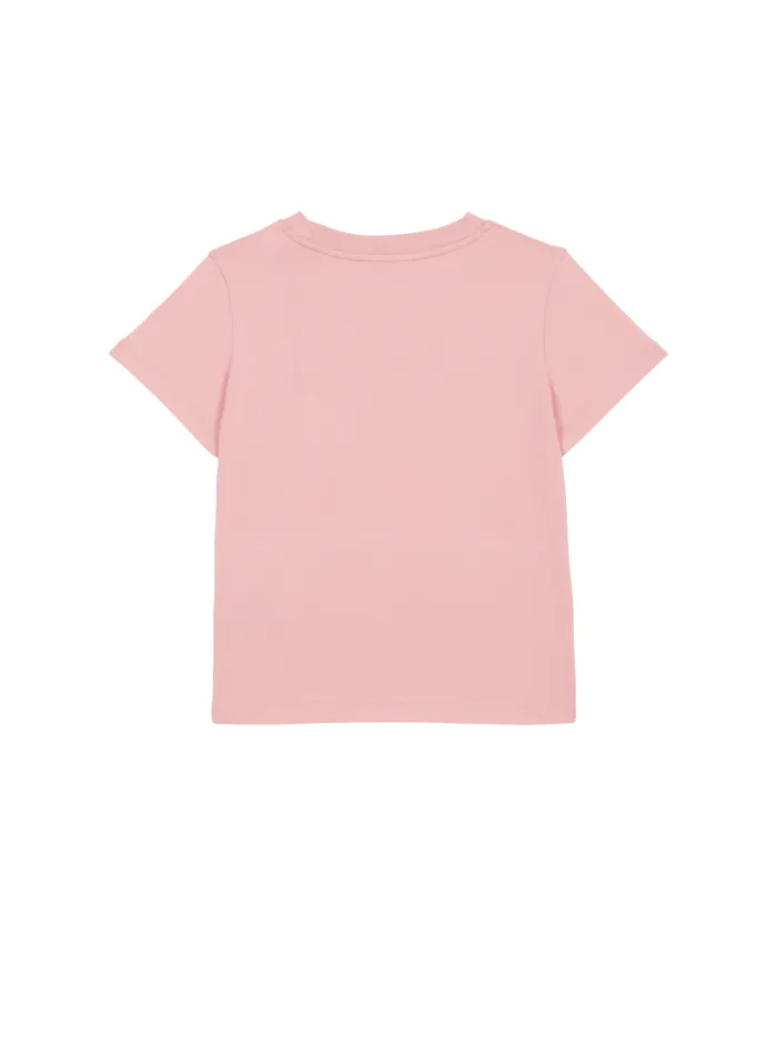 Balmain Girls 410 Years Kids Tshirt With Logo Purple