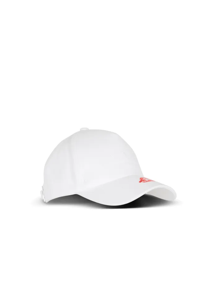 Balmain Hats And Caps Men Cotton Kiss Cap White