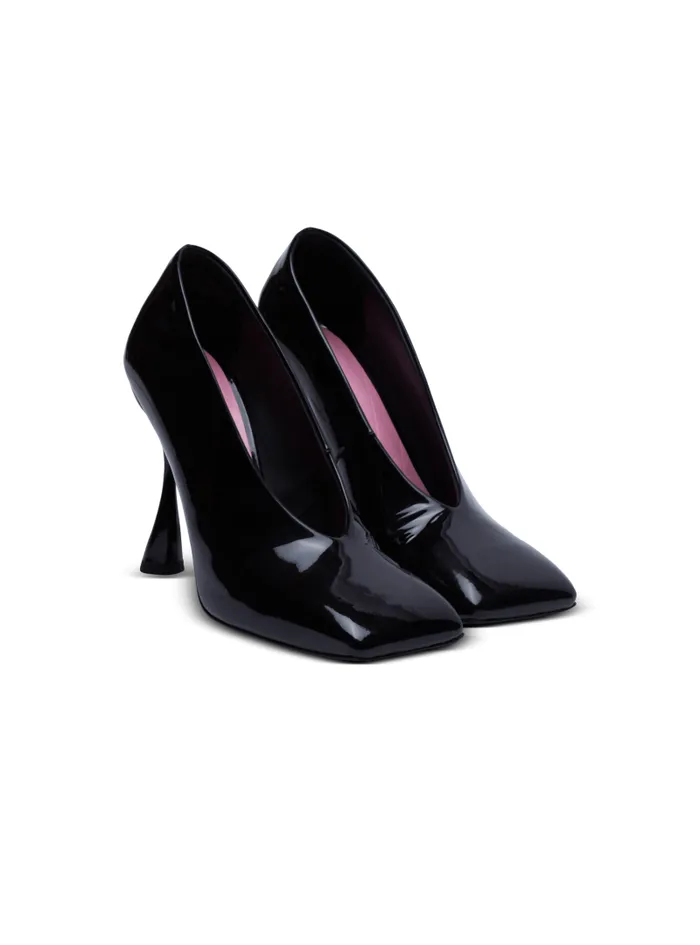 Balmain High Heels and Pumps Women Eden Patent Leather Pumps Black