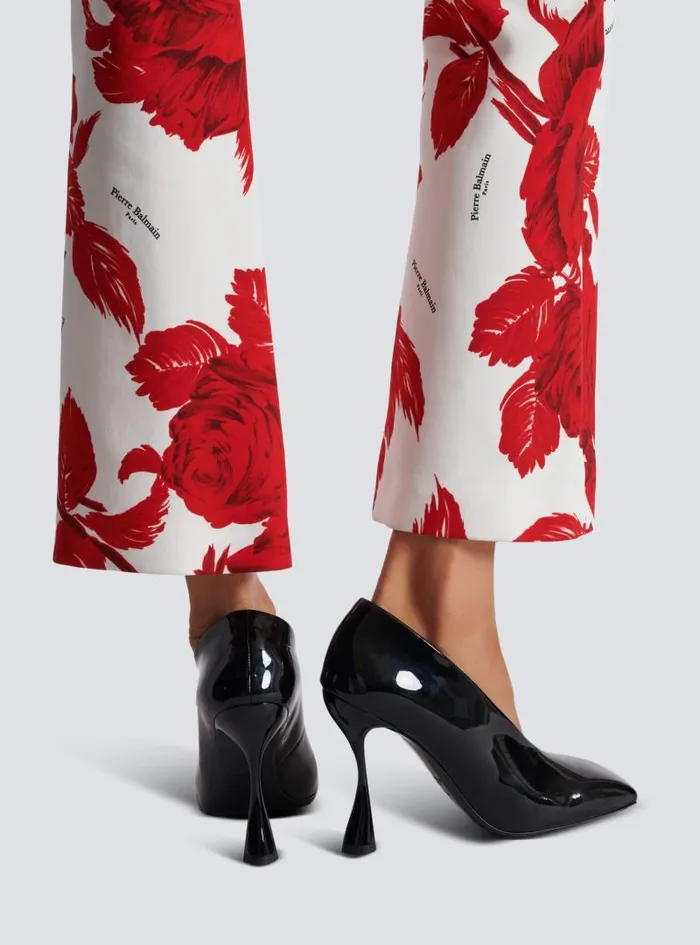 Balmain High Heels and Pumps Women Eden Patent Leather Pumps Black
