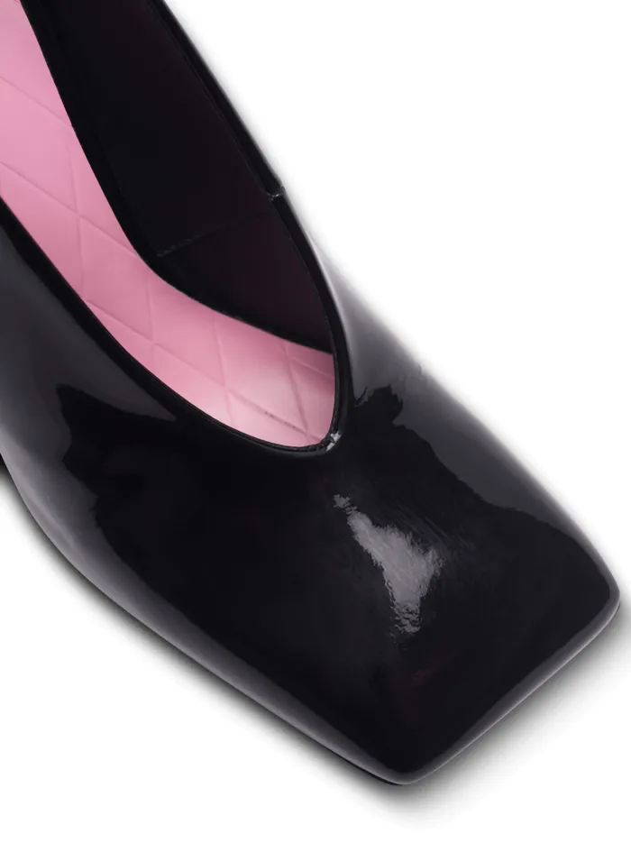 Balmain High Heels and Pumps Women Eden Patent Leather Pumps Black