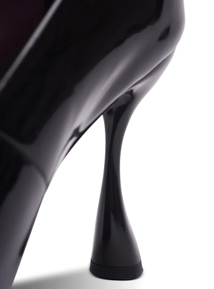 Balmain High Heels and Pumps Women Eden Patent Leather Pumps Black