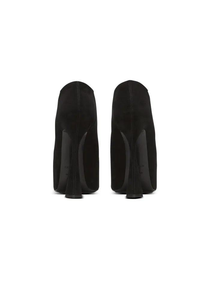 Balmain High Heels and Pumps Women Eden Platform Pumps In Suede Black