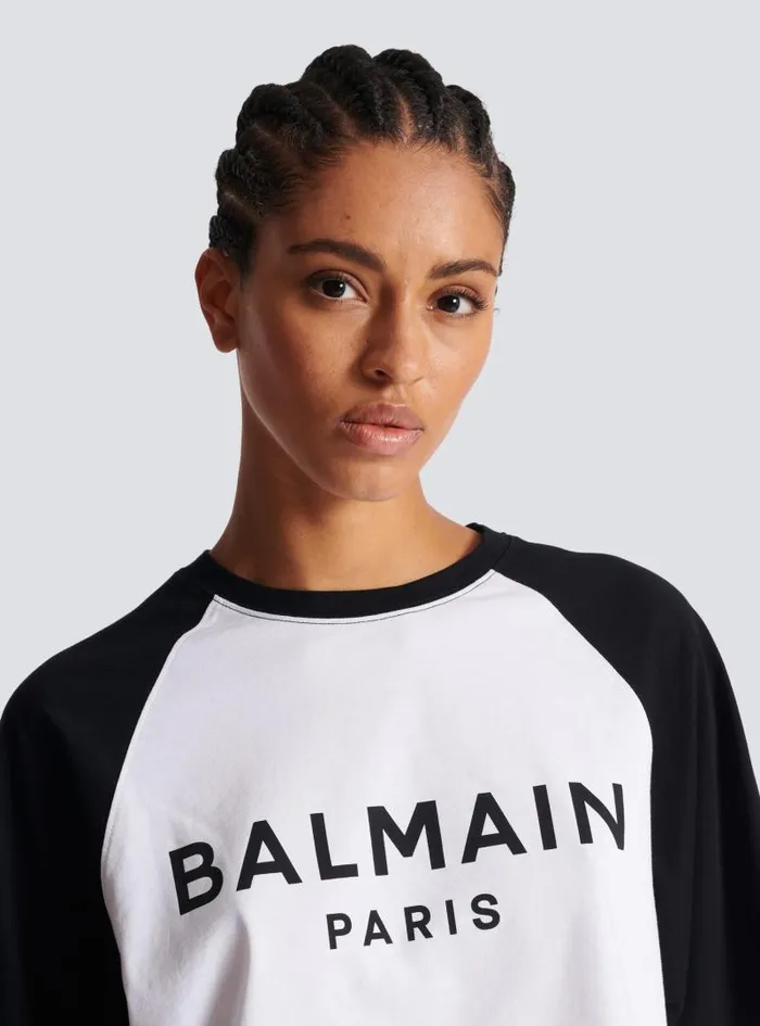 Balmain TShirts Women Paris Tshirt Black