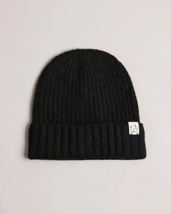 Beanie Hat Black Women Ted Baker Hats Beanie Hat Black Women Ted Baker Hats