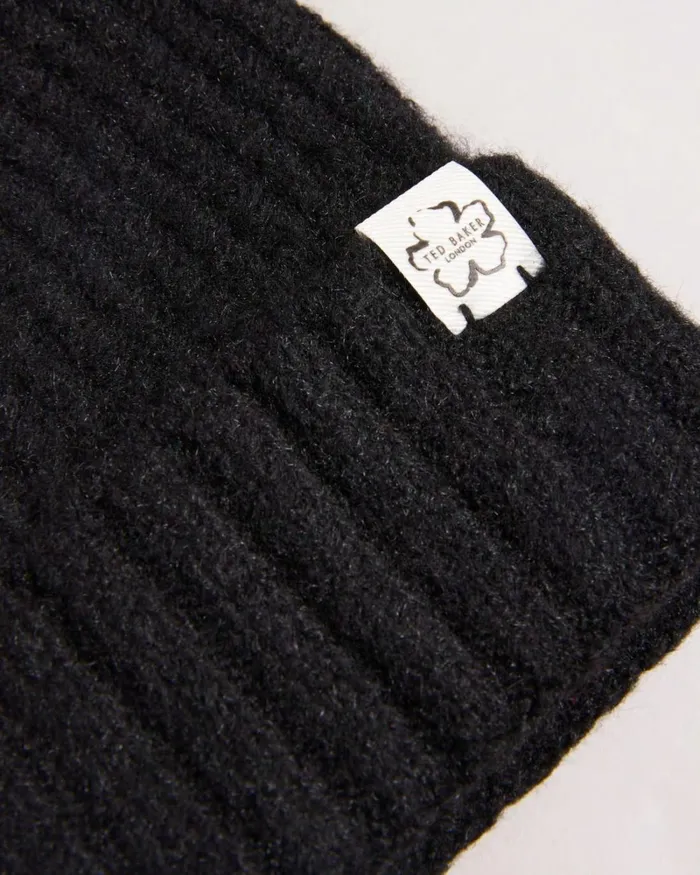 Beanie Hat Black Women Ted Baker Hats Beanie Hat Black Women Ted Baker Hats