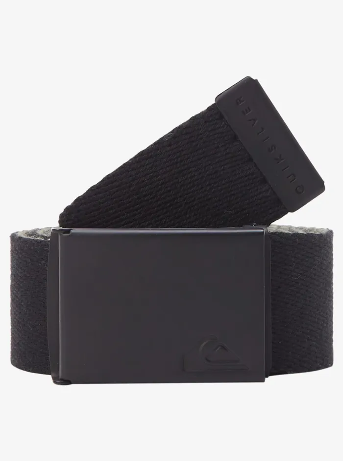 Belts Men Quiksilver The Jam Webbing Belt Black