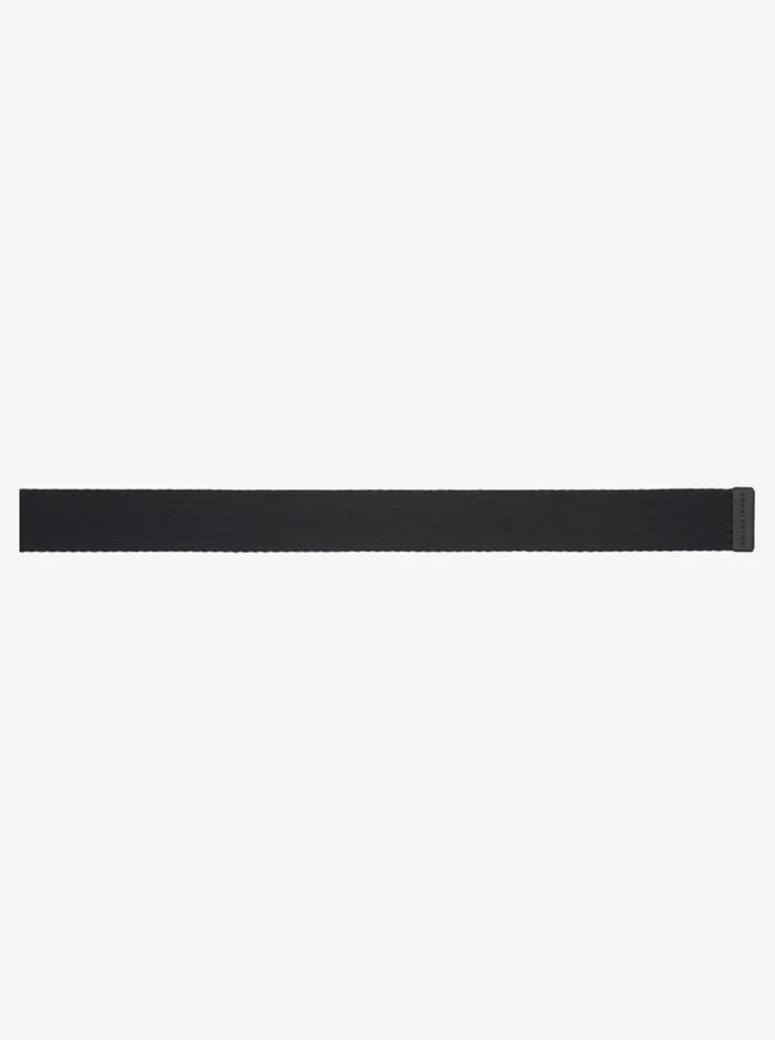 Belts Men Quiksilver The Jam Webbing Belt Black Belts Men Quiksilver The Jam Webbing Belt Black