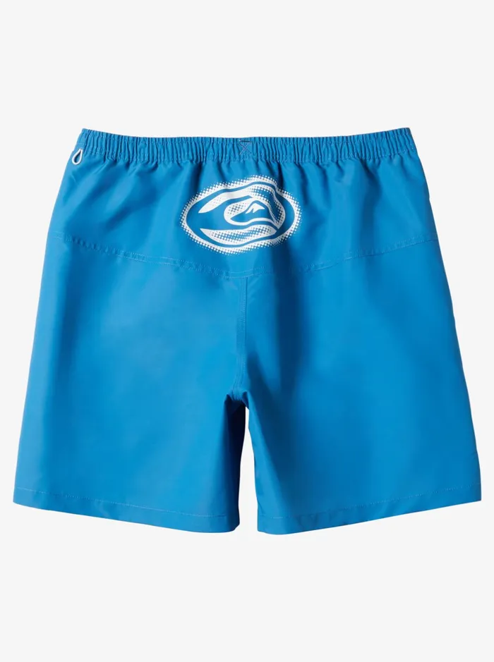 Boardshorts Men Quiksilver Flight Volley 18034 Elastic Waist Shorts Deep Water Boardshorts Men Quiksilver Flight Volley 18034 Elastic Waist Shorts Deep Water