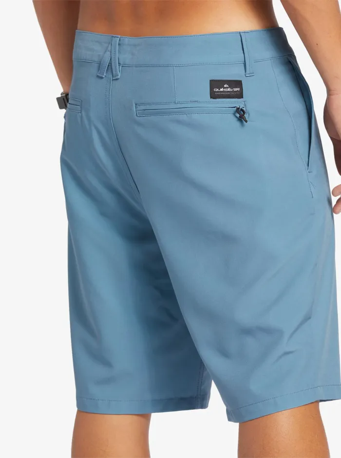 Boardshorts Men Quiksilver Ocean Union Amphibian 20034 Hybrid Shorts Aegean Blue Boardshorts Men Quiksilver Ocean Union Amphibian 20034 Hybrid Shorts Aegean Blue