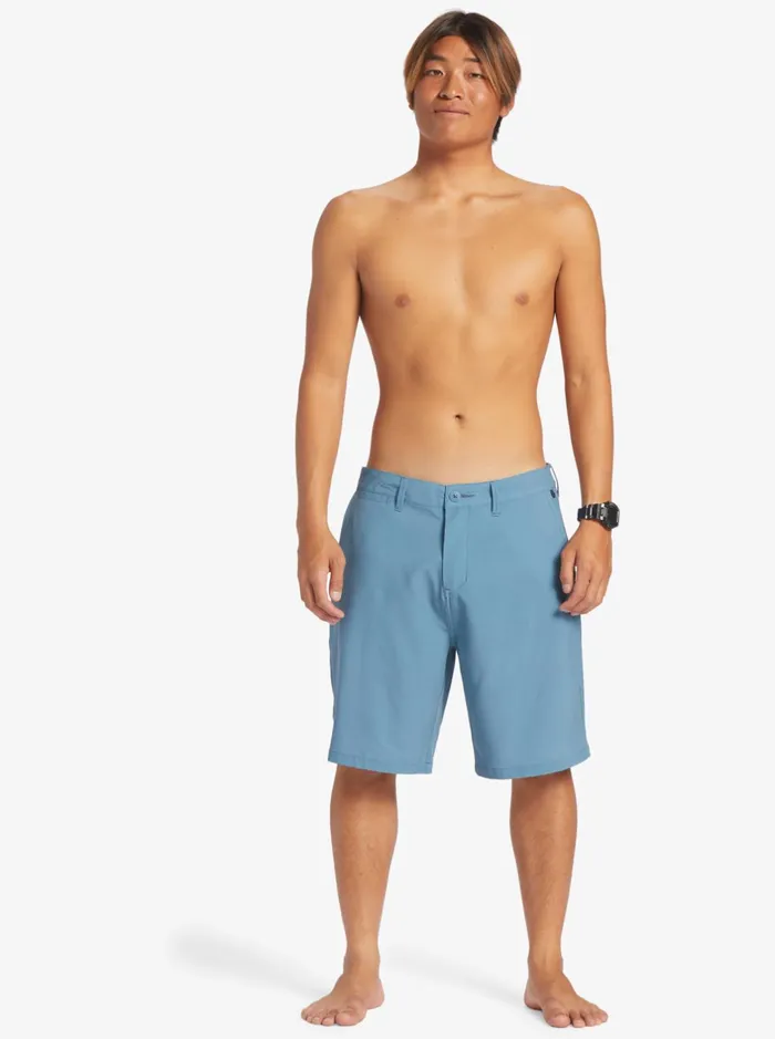 Boardshorts Men Quiksilver Ocean Union Amphibian 20034 Hybrid Shorts Aegean Blue Boardshorts Men Quiksilver Ocean Union Amphibian 20034 Hybrid Shorts Aegean Blue