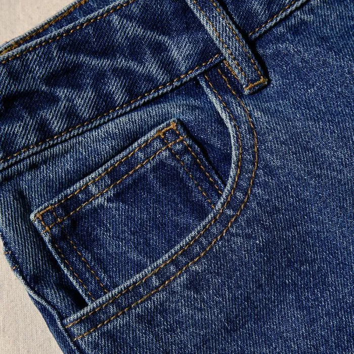 Bottoms Woman SelfPortrait Denim Straight Leg Jeans Bottoms Woman SelfPortrait Denim Straight Leg Jeans