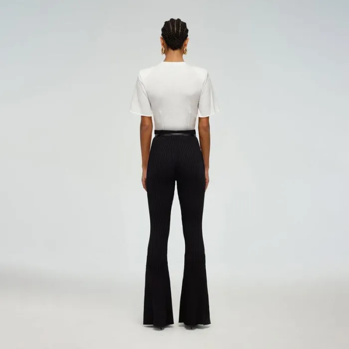 Bottoms Woman SelfPortrait Houndstooth Trousers Bottoms Woman SelfPortrait Houndstooth Trousers