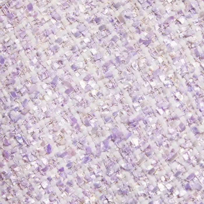 Bottoms Woman SelfPortrait Lilac Boucle Mini Skirt Bottoms Woman SelfPortrait Lilac Boucle Mini Skirt