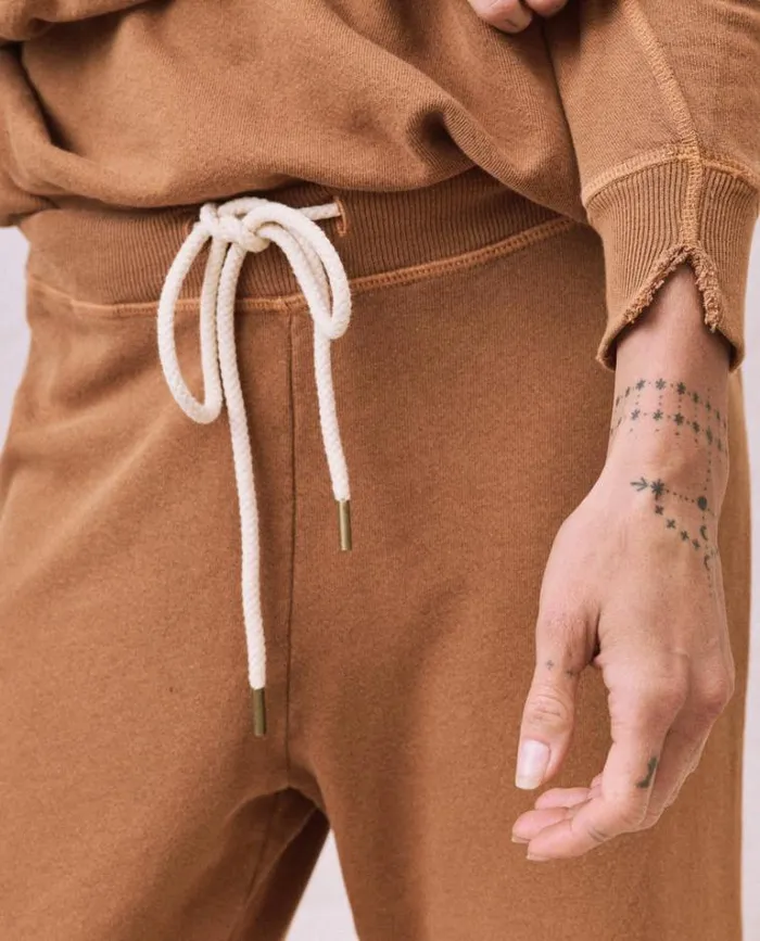 Bottoms Women039s The Great The Cropped Sweatpant Amber