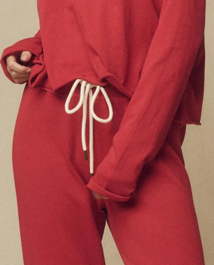 Bottoms Women039s The Great The Cropped Sweatpant Gemstone