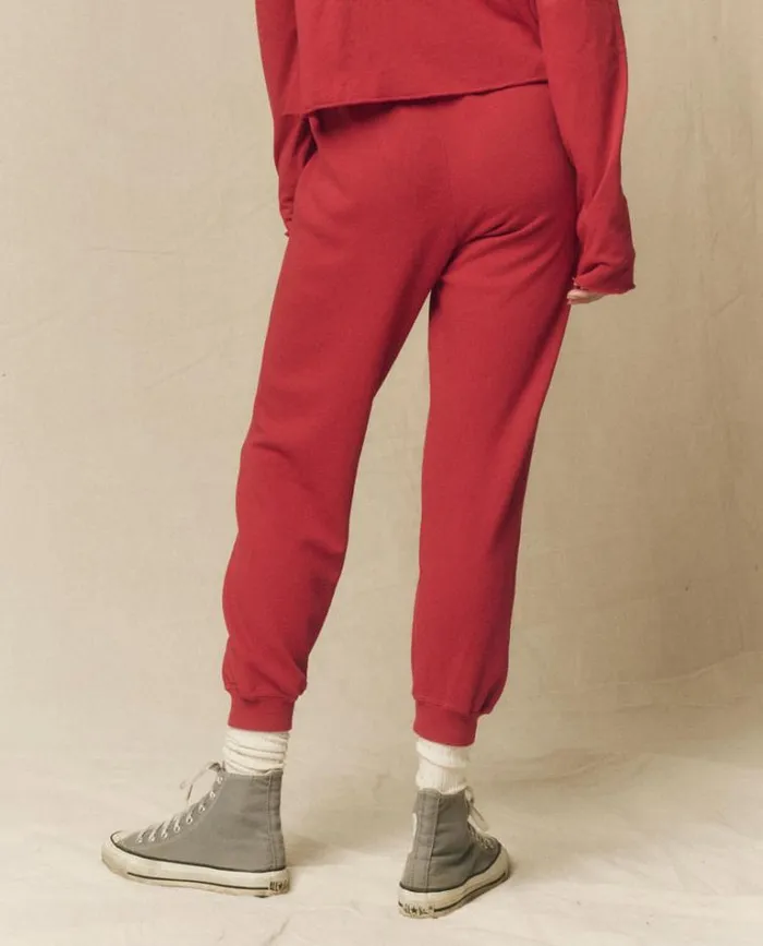 Bottoms Women039s The Great The Cropped Sweatpant Gemstone