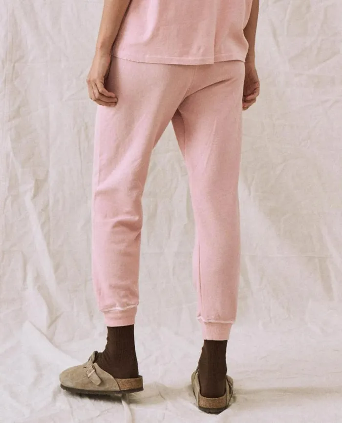 Bottoms Women039s The Great The Cropped Sweatpant Pale Blush