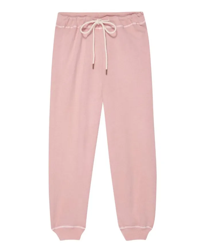 Bottoms Women039s The Great The Cropped Sweatpant Pale Blush
