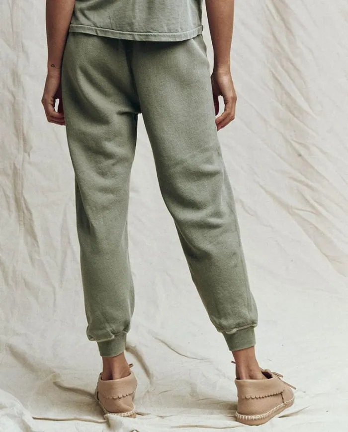 Bottoms Women039s The Great The Cropped Sweatpant Sweetgrass