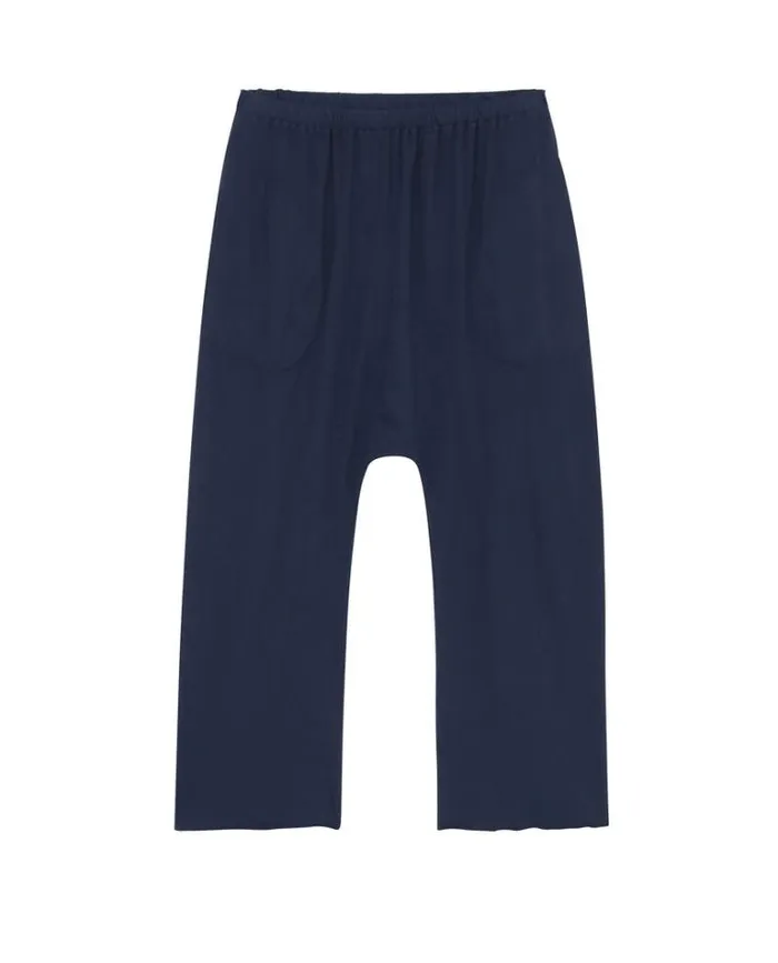 Bottoms Women039s The Great The Jersey Crop True Navy