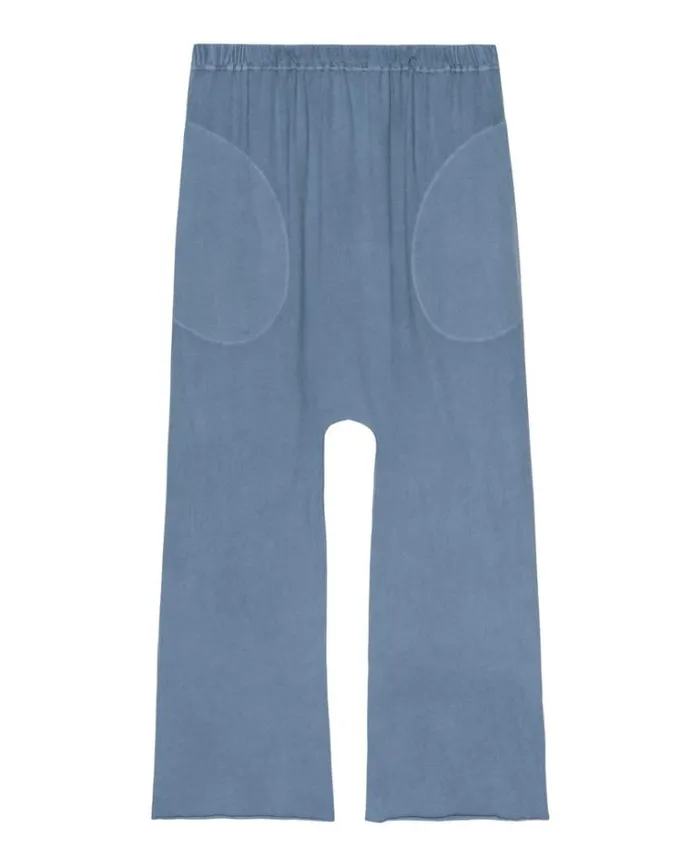 Bottoms Women039s The Great The Jersey Crop Vintage Cornflower