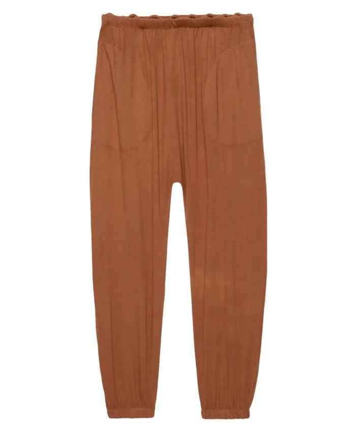Bottoms Women039s The Great The Jersey Jogger Pant Canyon