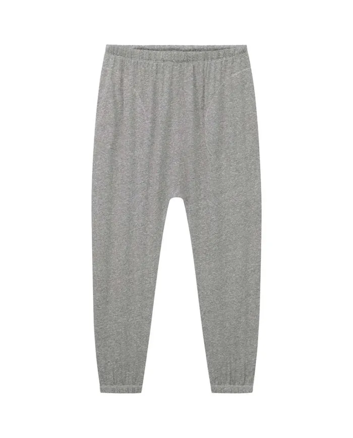 Bottoms Women039s The Great The Jersey Jogger Pant Heather Grey
