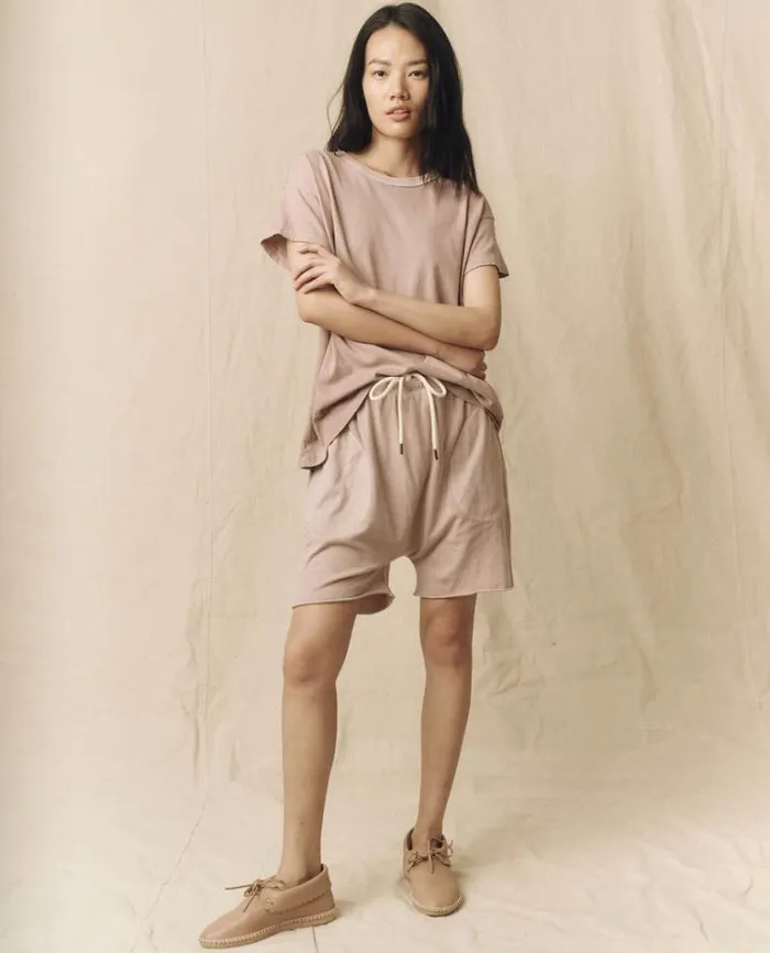 Bottoms Women039s The Great The Jersey Jogger Short Soft Lilac
