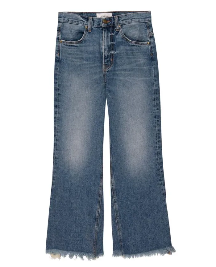 Bottoms Women039s The Great The Kick Bell Jean Canopy Wash