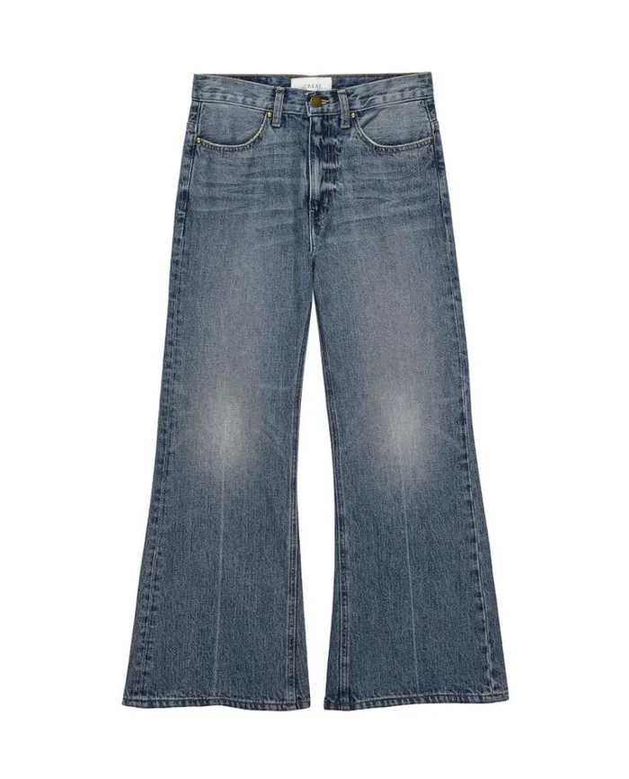 Bottoms Women039s The Great The Kick Bell Jean Cliff Wash