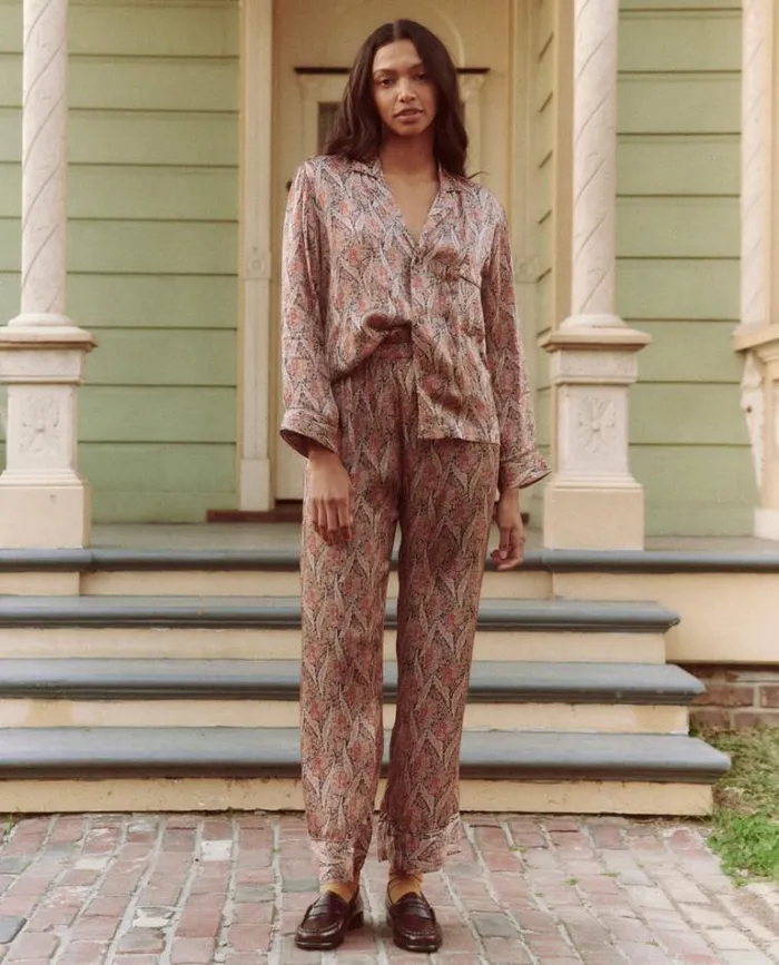 Bottoms Women039s The Great The Revel Pant Ornate Paisley
