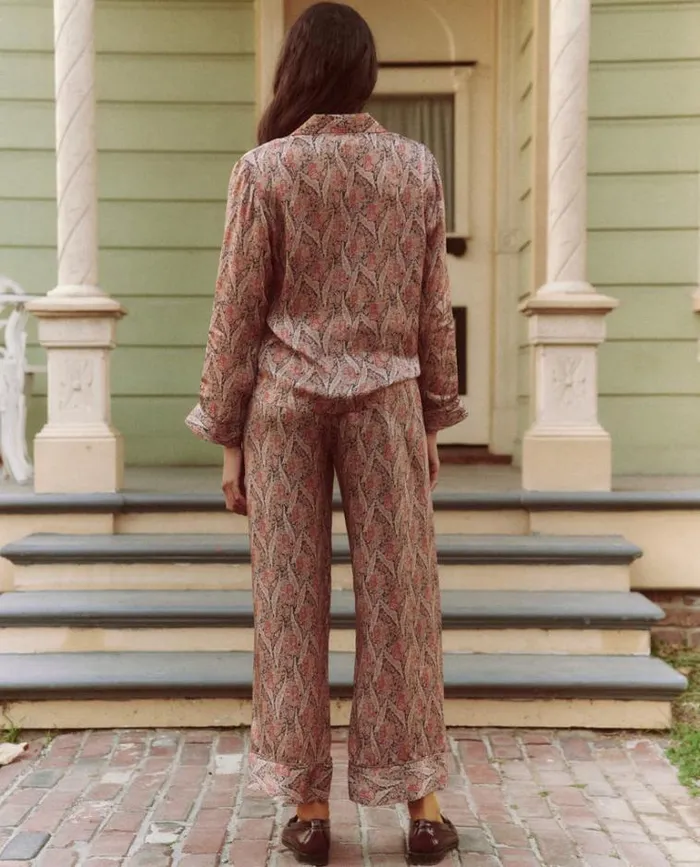 Bottoms Women039s The Great The Revel Pant Ornate Paisley