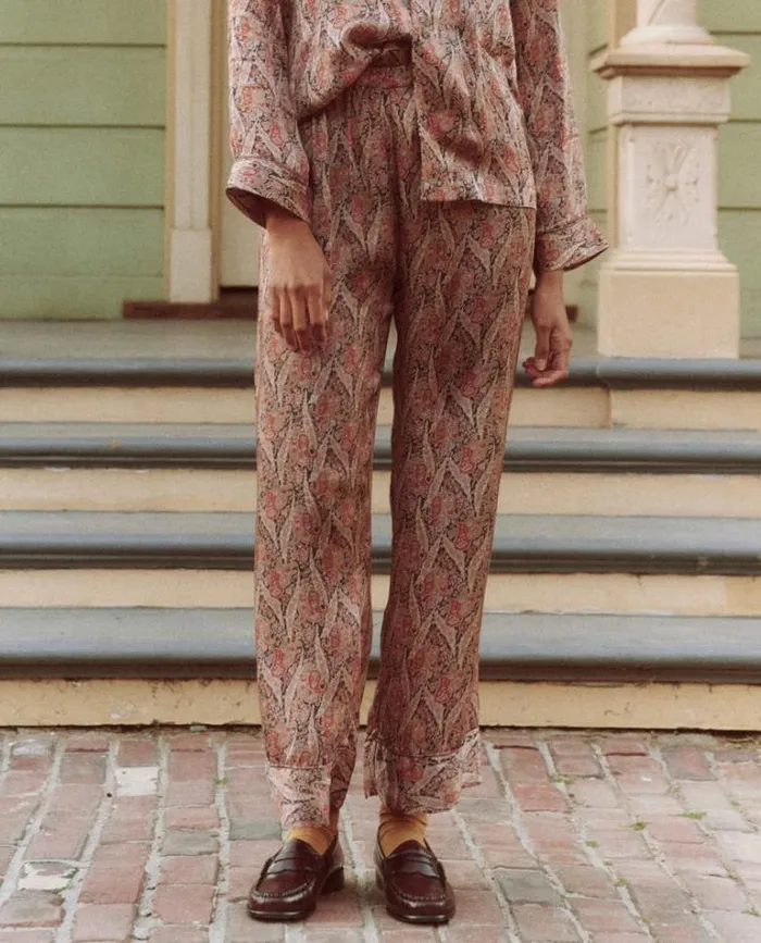 Bottoms Women039s The Great The Revel Pant Ornate Paisley