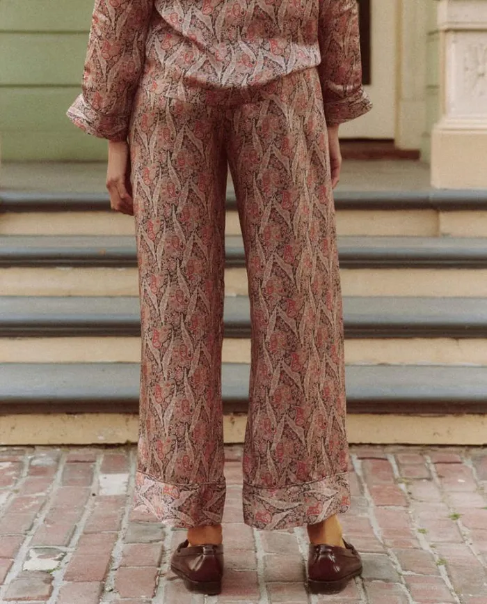Bottoms Women039s The Great The Revel Pant Ornate Paisley