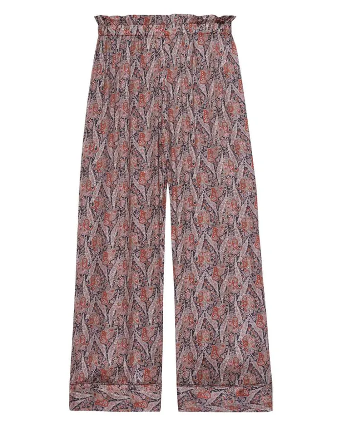 Bottoms Women039s The Great The Revel Pant Ornate Paisley