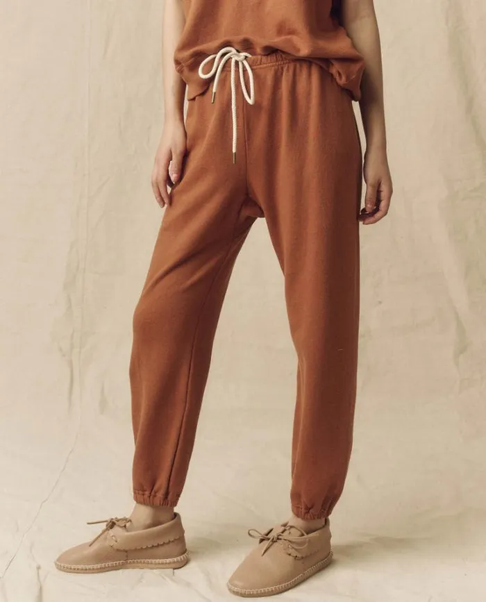 Bottoms Women039s The Great The Stadium Sweatpant Canyon