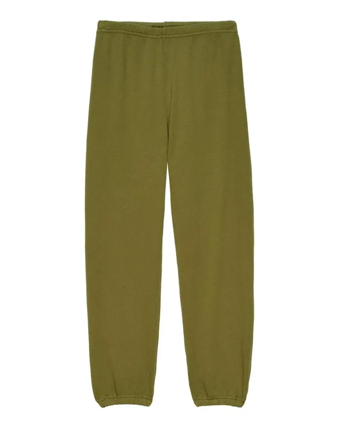 Bottoms Women039s The Great The Stadium Sweatpant Fir Green