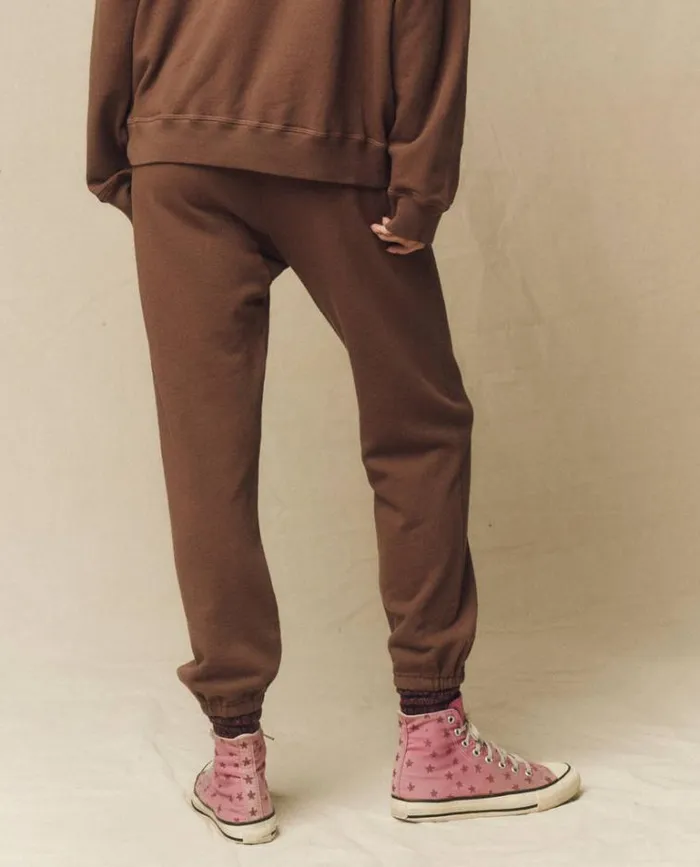 Bottoms Women039s The Great The Stadium Sweatpant Hickory