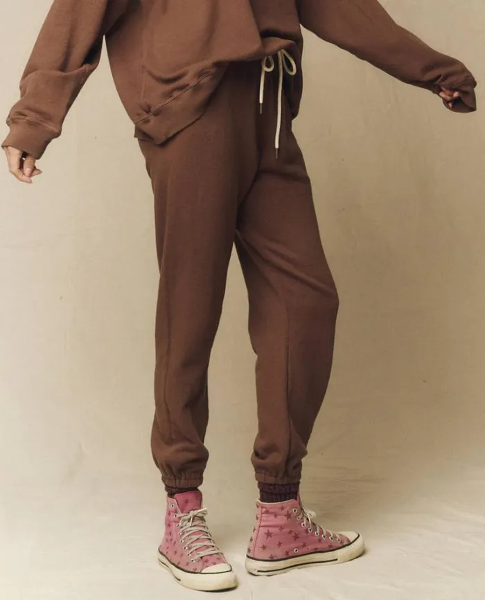 Bottoms Women039s The Great The Stadium Sweatpant Hickory