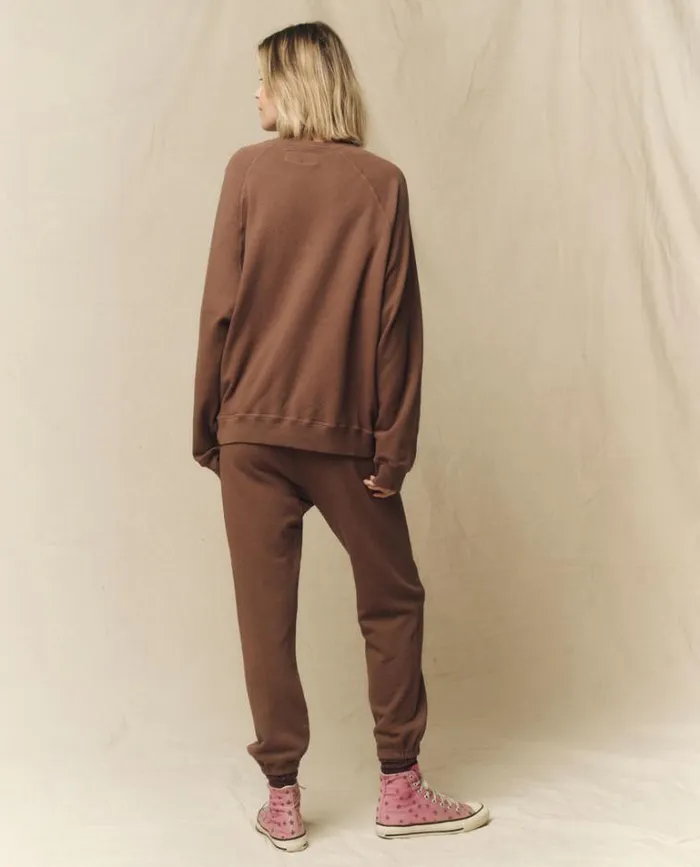Bottoms Women039s The Great The Stadium Sweatpant Hickory