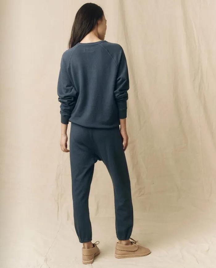 Bottoms Women039s The Great The Stadium Sweatpant Nautical Navy
