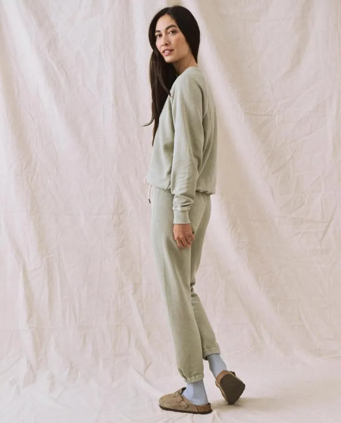 Bottoms Women039s The Great The Stadium Sweatpant Seafoam
