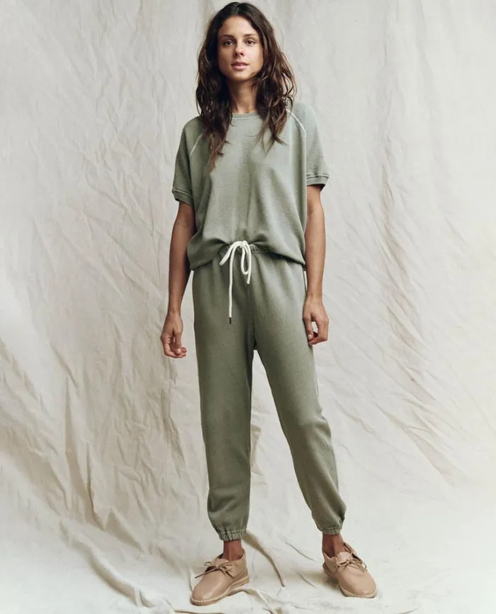 Bottoms Women039s The Great The Stadium Sweatpant Sweetgrass