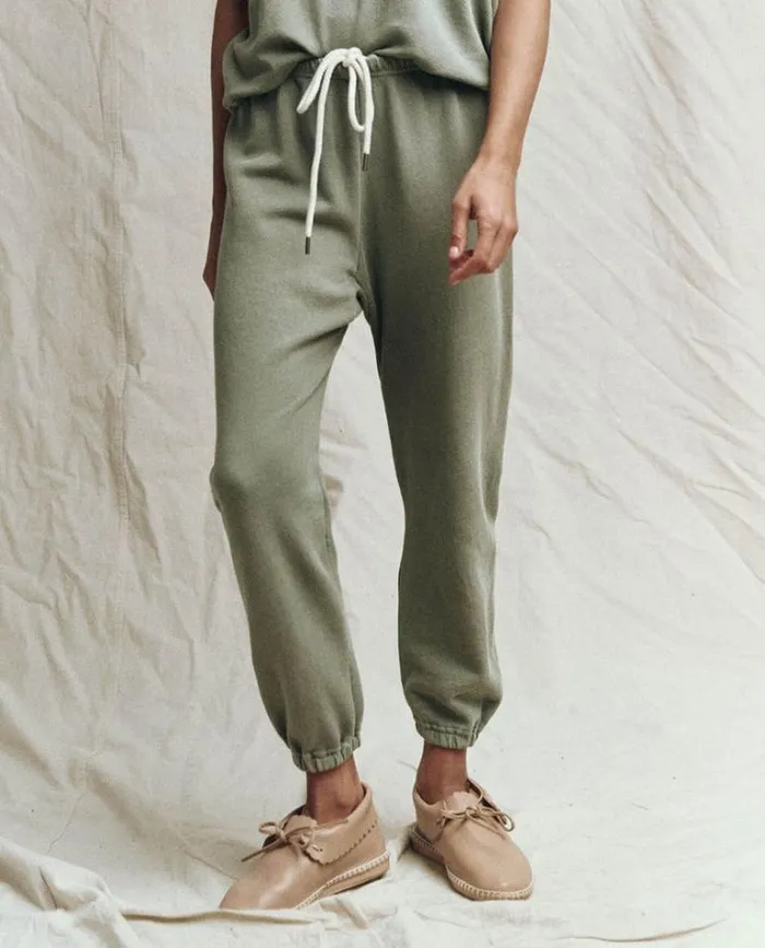Bottoms Women039s The Great The Stadium Sweatpant Sweetgrass