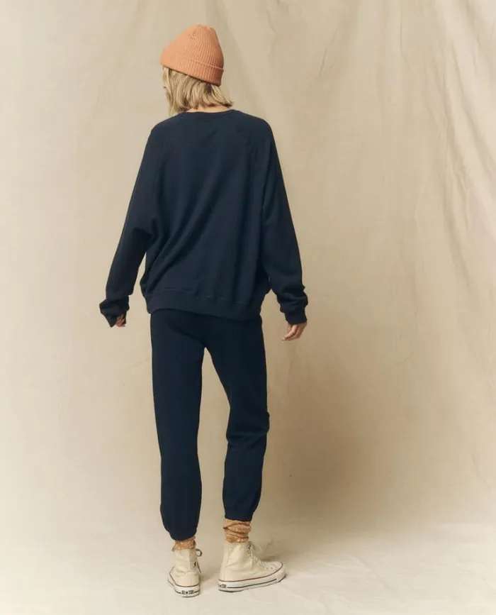 Bottoms Women039s The Great The Stadium Sweatpant True Navy
