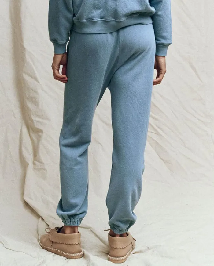 Bottoms Women039s The Great The Stadium Sweatpant Vintage Cornflower