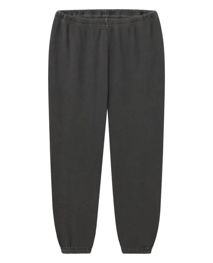 Bottoms Women039s The Great The Stadium Sweatpant Washed Black
