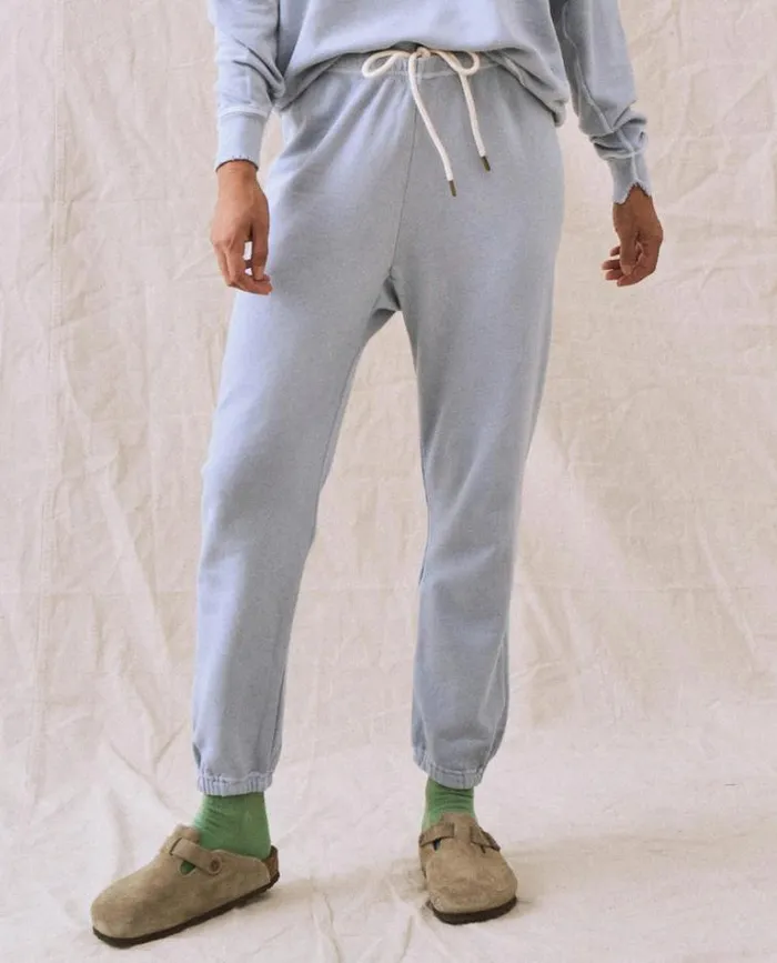 Bottoms Women039s The Great The Stadium Sweatpant Whisper Blue