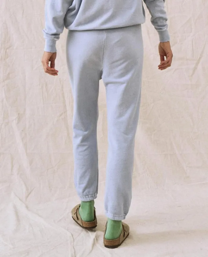 Bottoms Women039s The Great The Stadium Sweatpant Whisper Blue